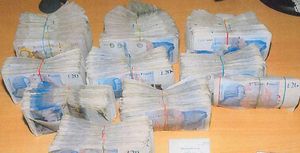 Ravinder Mattu was caught with £40k on him