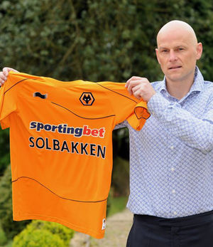 Stale Solbakken the manager / head coach of Wolverhampton Wanderers