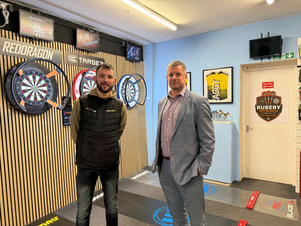 Snooker and darts retailer Cue and Dart World opens third store in the West Midlands