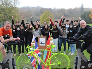 Supporting image for story: Shropshire college’s groundbreaking virtual cycle raises over £3,500 for Ethiopian primary school