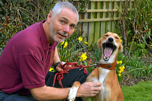 Happy days ex-polieman turned dog trainer Mort Smith from Baschurch with his dog Fearn