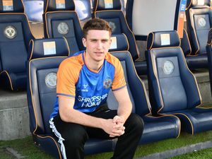 Supporting image for story: 'I like to score goals!' - New signing Iwan Morgan eager to impress Shrewsbury Town supporters