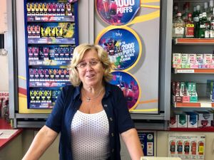 Supporting image for story: Queen of the forecourt: Staffordshire great-grandmother celebrates 45-years’ service at petrol station
