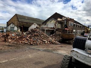 Demolition on former Incanite Foundries