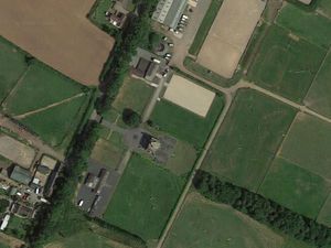 The former airfield at Ollerton, near Market Drayton. Photo: Google