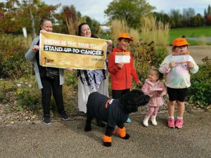 Supporting image for story: Wellington charity shop raises money for Stand Up to Cancer