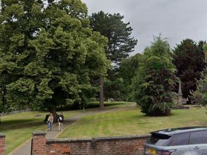 Supporting image for story: Police investigate blood left on bench in Telford churchyard
