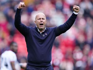 Arne Slot celebrates