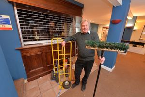 Iain Reddihough, artistic director, at Theatre On The Steps in Bridgnorth