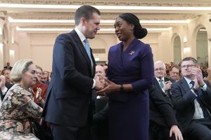 Kemi Badenoch and Robert Jenrick in happier times. Picture: Stefan Rousseau/PA Wire
