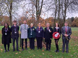 Supporting image for story: Armistice Day Observance: Wolgarston High School in Staffordshire Honors Heroes