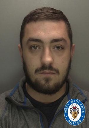 Conrad Pearce was jailed for two years, four months. Photo: West Midlands Police
