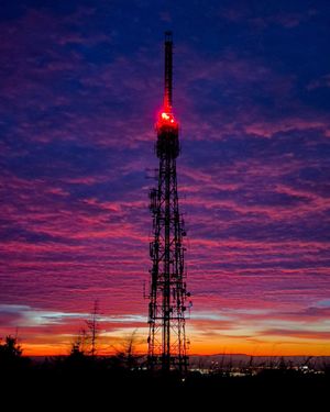 From on top of the Wrekin, photographed by @through_claires_eye