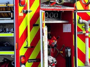 Supporting image for story: Firefighters discover electricity box alight in Telford 