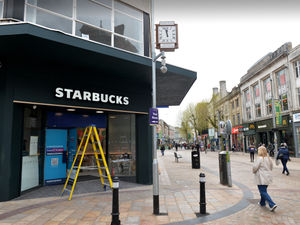 Supporting image for story: Wolverhampton's new Starbucks branch taking shape as coffee chain makes city centre return