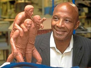 Supporting image for story: Cyrille Regis: What happened to plans for statue honouring the Three Degrees?