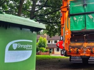 Supporting image for story: Shropshire Council offers advice to residents over 'almost impossible to remove' green bin stickers