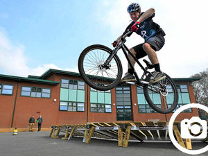 Supporting image for story: Shropshire pupils build their own bikes