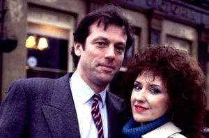 Leslie Grantham with Anita Dobson in Eastenders