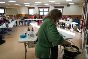 Residents taking part in a cooking class run by Community Engage and Thrive. PIC: NHS Birmingham and Solihull
