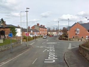 Supporting image for story: Double yellow lines plan for bottleneck road outside Oswestry school