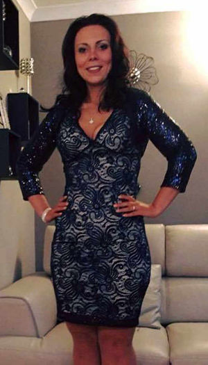 Jodie is now a size 12