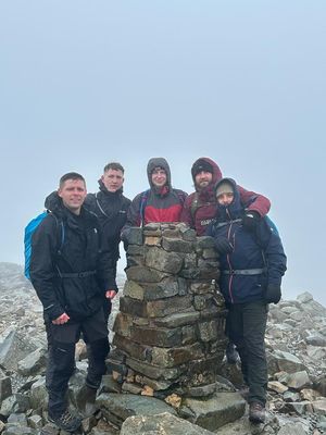 The Watkin Wanderers - Dean Forbes, Mike dungey, Alan bound, , Daniel Mellor  Louis Mellor