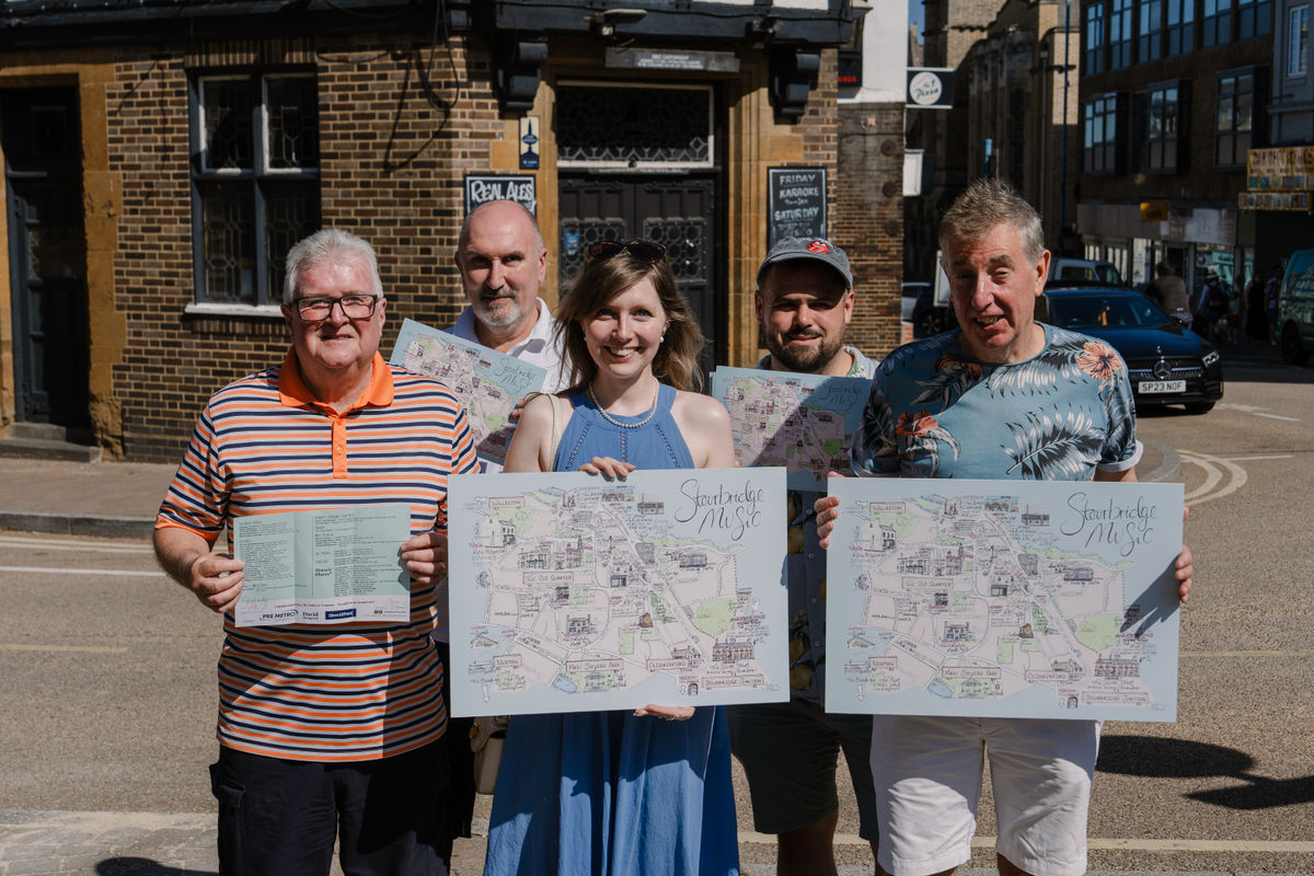 Stourbridge Music Scene map launched in tourism boost bid