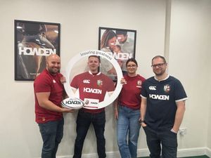 Howden staff members Jamie Moore, Ethan Jones, Hannah Spencer and Mark Birch.