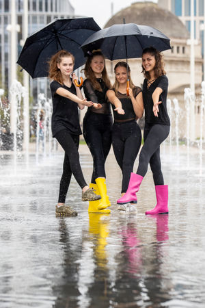 Alice Fenton, Maisie-Kate Robertson, Harriet Jones, Priya Appleby. Photos by: Jonathan Hipkiss
