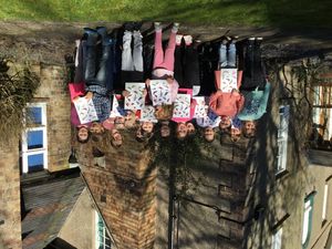 Supporting image for story: Children’s bird drawings bring joy