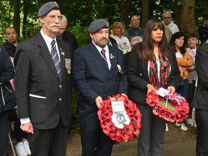 Supporting image for story: Hundreds attend poignant event to mark 80th anniversary of Wednesfield Lancaster bomber crash