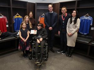 Supporting image for story: William writes foreword for memoir by Rob Burrow’s widow