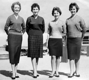  Dorothy Carrdine, Jane Howarth, Pam Wilding, and Margaret Southwark