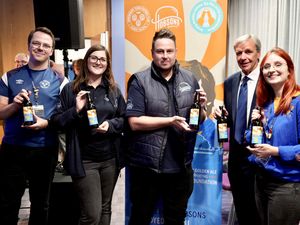 Supporting image for story: Hobsons Brewery on the ball with Shrewsbury Town link-up