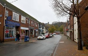 The High Street in Kinver