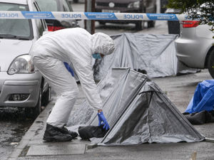 Supporting image for story: Attempted murder suspect found sitting on wall after woman stabbed outside Walsall infant school