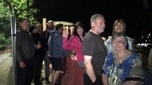 Some of the crowd who came to watch. Picture: Telford & Wrekin Council