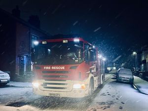 Supporting image for story: Firefighters scrambled to Oswestry house after 'embers and flames' seen coming from chimney pot