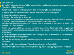 Supporting image for story: Welshpool Poundland goes viral in Thameslink Twitter spat