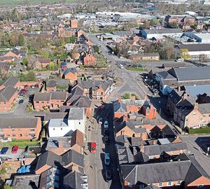 Market Drayton town centre 
