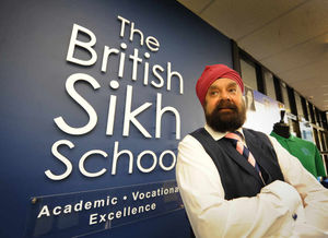 Principal Raminder Singh Vig, at The British Sikh School