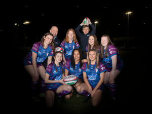 Supporting image for story: Georgia and fellow rugby players "trail" blaze for women's rugby