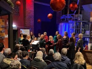 Supporting image for story: Men and women in perfect harmony in Ludlow