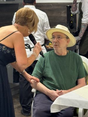 Maggie O'Hara Singing to Resident