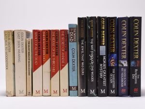 Supporting image for story: Shrewsbury auction date for Morse novels signed by Colin Dexter