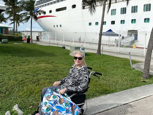 Supporting image for story: Grieving daughter fuming after 'mum's room on round the world cruise sold days after death'