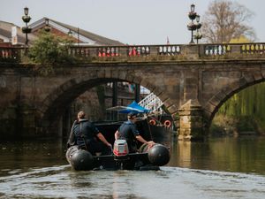 Supporting image for story: Shrewsbury river search: Body found amid major police investigation