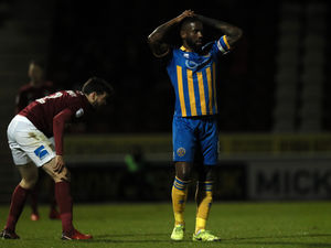 Supporting image for story: Shrewsbury captain Abu Ogogo doubtful for Checkatrade Trophy Final 