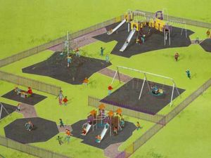 Supporting image for story: Vision of £100,000 play park